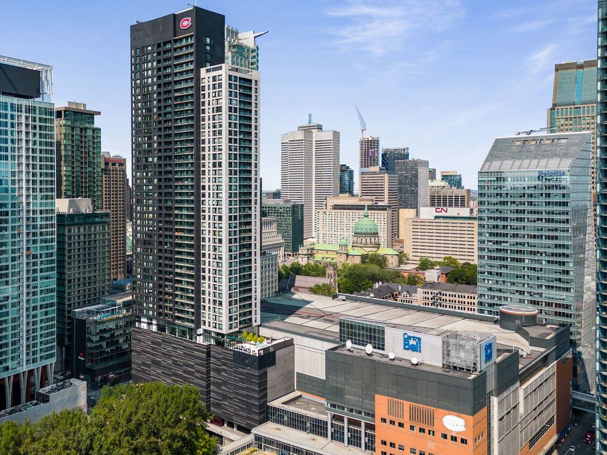 Photographie de la propriété située au 1288 Av. des Canadiens-de-Montréal, app.2215 à Montréal (Ville-Marie) (Centre Ouest)